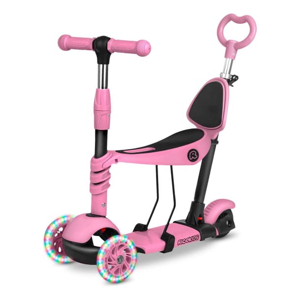 Ricokids Todi trehjulet løbehjul - pink