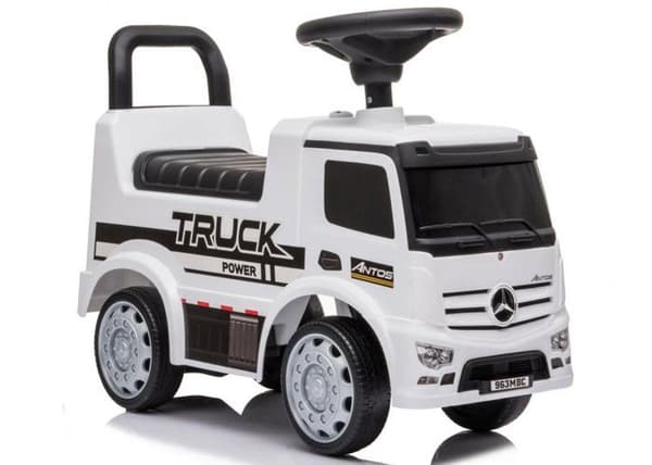 Porteur Barnbarn Mercedes Antos - Lastbil - 1 till 3 år - Vit