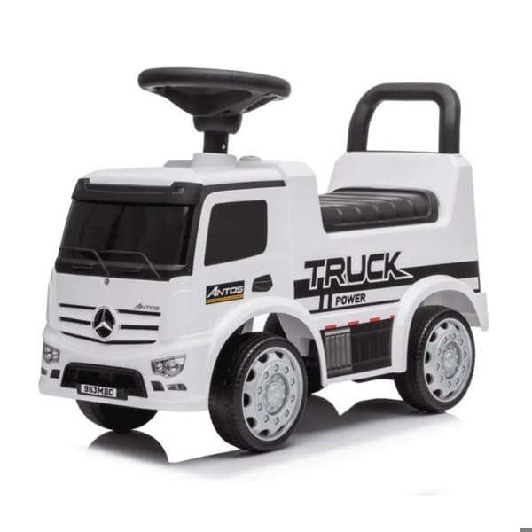 Porteur Barnbarn Mercedes Antos - Lastbil - 1 till 3 år - Vit