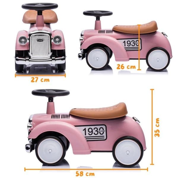 Barnvagn för Barn - Klassisk 1930 - 1 till 3 år - Rosa