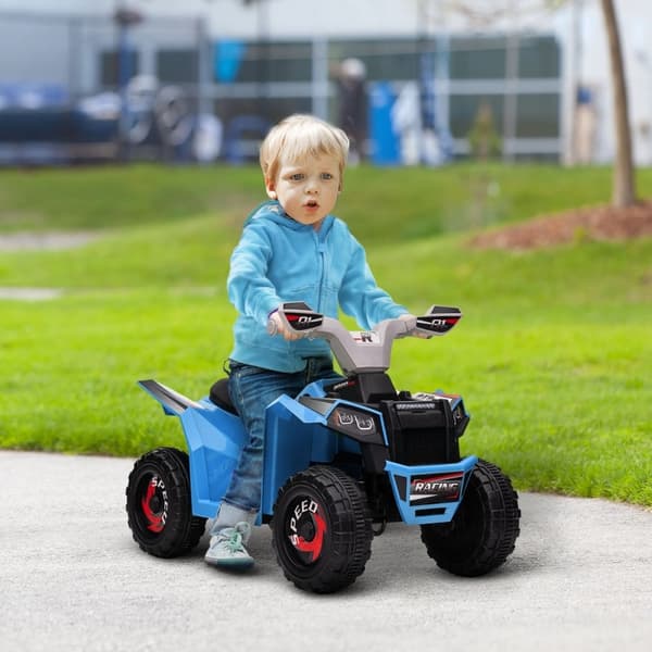 Rootz Electric Children's Quad - Ride-On ATV til børn - Elbil til småbørn - Sikker hastighed - Nem betjening - Langvarig sjov - 70 cm x 41,5 cm x 48,5