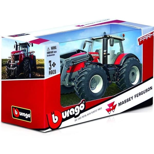 1-43 Farm Collection - Traktor med Massey Fergusson friktionslastare