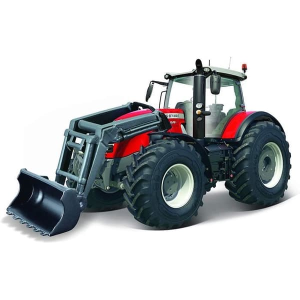 1-43 Farm Collection - Traktor med Massey Fergusson friktionslastare