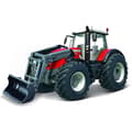 Miniatyrbild 1 av 2: 1-43 Farm Collection - Traktor med Massey Fergusson friktionslastare