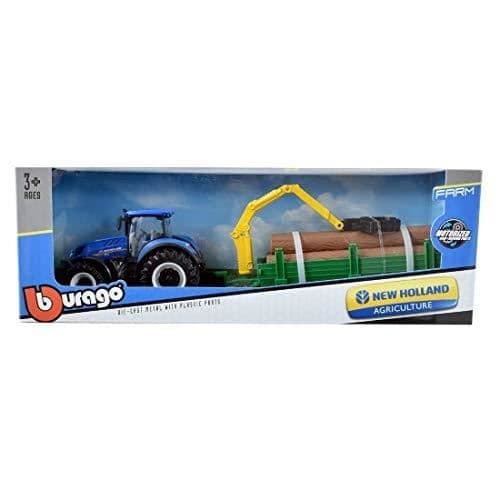 BURAGO - TRAKTOR MED TRAILER, 18-31650A BURAGO - MC GROUPE FRANKRIKE B