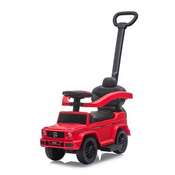 Mercedes-Benz G 350 D Röd 3 i 1 barnvagn för barn från 18 månader och uppåt - Jamara Kids