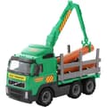 Miniatyrbild 1 av 2: Volvo Power Truck i trä - POLESIE - Plastleksak för barn från 3 år och uppåt - Grön