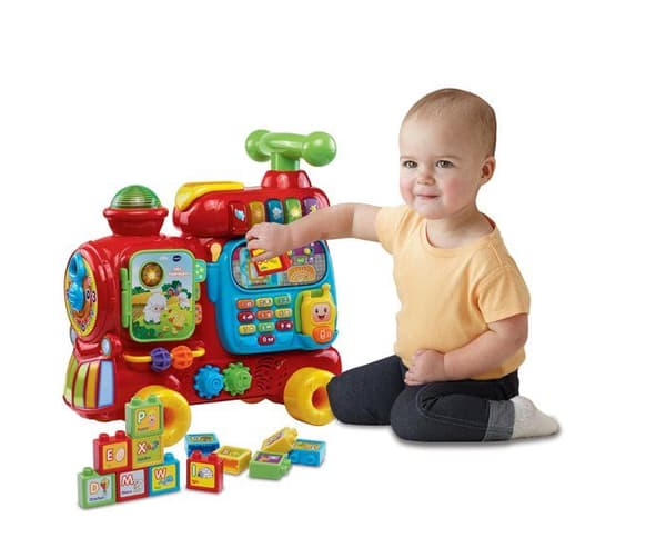 Vtech transportfordon - 80-181904 - ABC-Eisenbahn, Rutscher