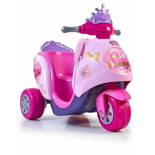 Løbe Motorcykel Feber Scooty Little Princess Elektrisk 6V 84 x 72 x 52 cm