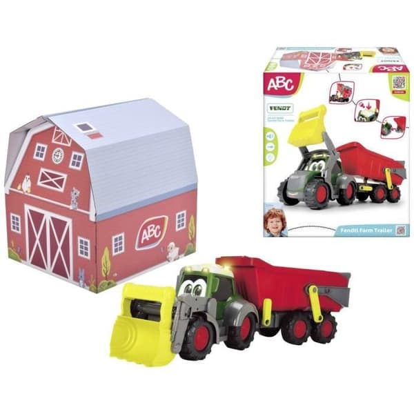 Dickie Toys ABC Fendti lantbruksvagn