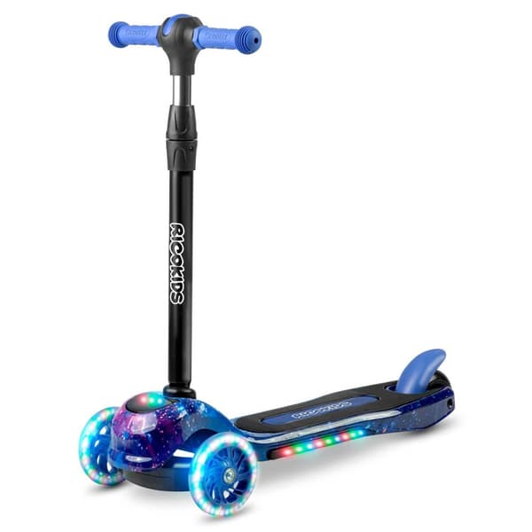Ricokids Piko 3-hjulet scooter - sort og blå