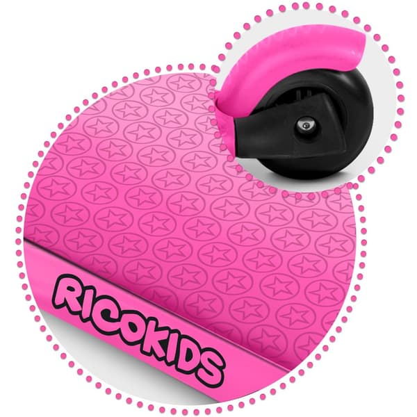 Ricokids Buggy 3-hjuls skoter - Rosa