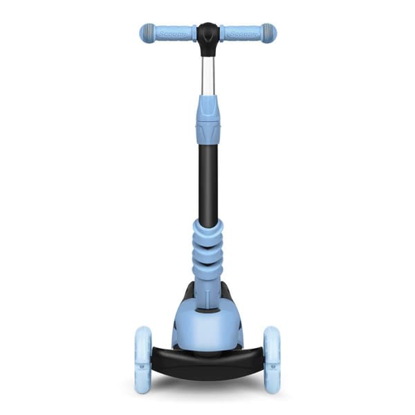 Ricokids Todi 3-hjulet scooter - blå-grå