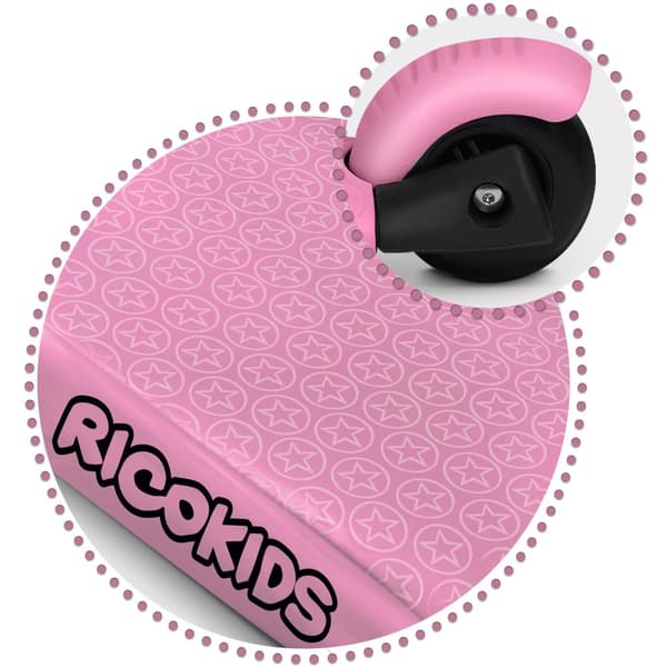 Ricokids Todi 3-hjulet scooter - Pink