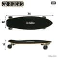 Miniatyrbild 5 av 7: Skateboard Colorbaby 1969 surfero (2 antal)