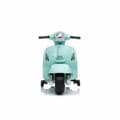 Miniatyrbilde 1 av 2: Elektrisk motorsykkel for barn Vespa Grønn 6V