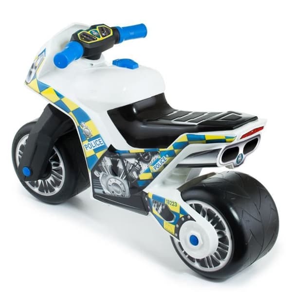 Molto Cross Police Motorcykel Walker Vit - MOLTO - 2 hjul - Med pedaler - Utomhus