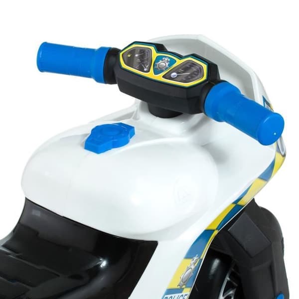 Molto Cross Police Motorcykel Walker Vit - MOLTO - 2 hjul - Med pedaler - Utomhus