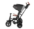 Miniatyrbillede 4 af 10: Qplay Rito Deluxe gummisort trehjulet cykel