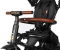 Miniatyrbillede 7 af 10: Qplay Rito Deluxe gummisort trehjulet cykel