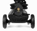 Miniatyrbillede 9 af 10: Qplay Rito Deluxe gummisort trehjulet cykel