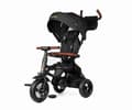 Miniatyrbillede 1 af 10: Qplay Rito Deluxe gummisort trehjulet cykel