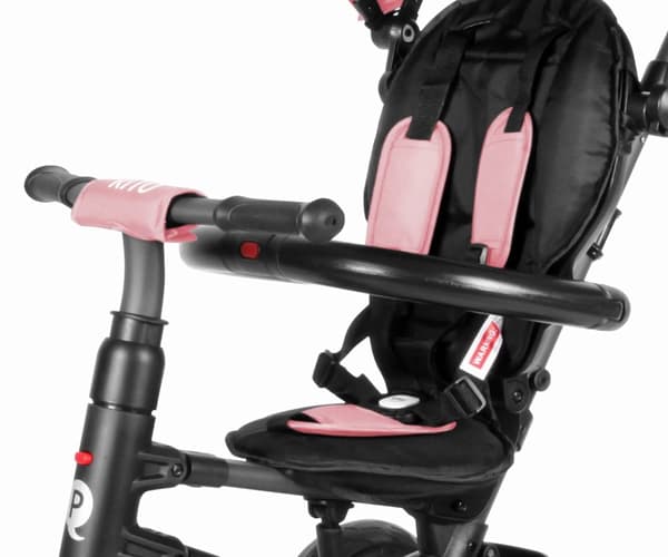 Qplay Trehjuling Rito Gummi Rosa