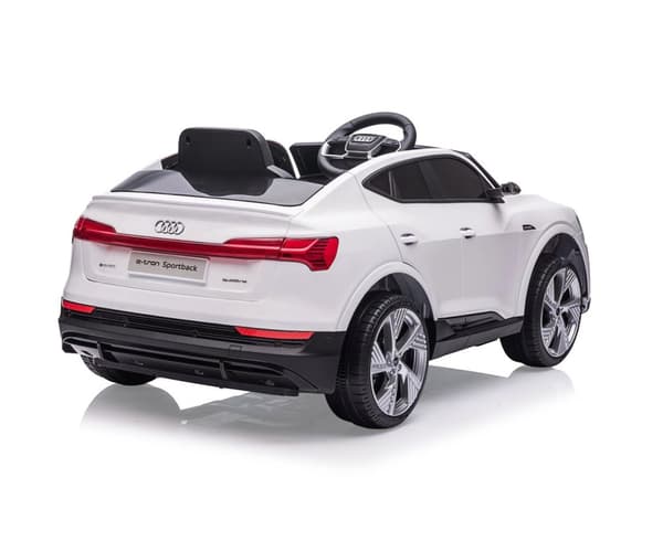 Milly Mally Audi E-Tron Sportback Hvid batteridrevet køretøj