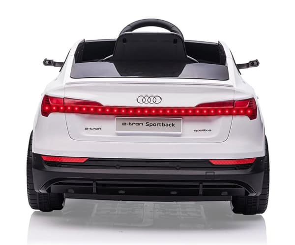 Milly Mally Audi E-Tron Sportback White akkukäyttöinen ajoneuvo