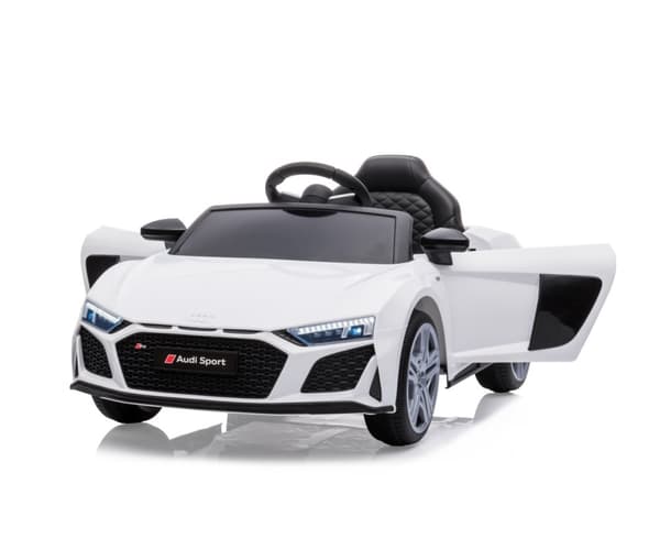Milly Mally Audi R8 Spyder Hvid batteridrevet køretøj