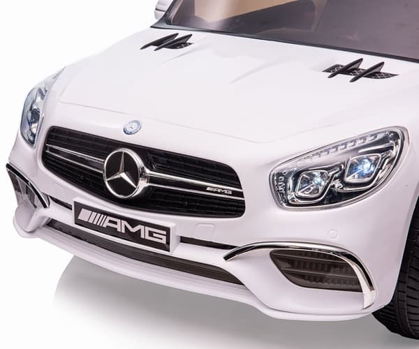 Milly Mally Mercedes-Benz SL65 AMG Valkoinen akkukäyttöinen ajoneuvo