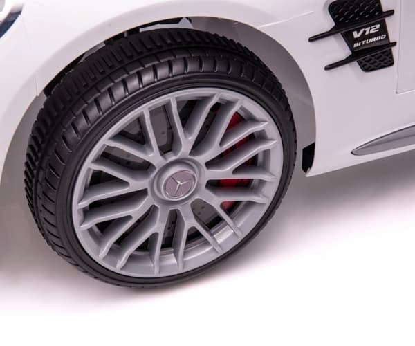 Milly Mally Mercedes-Benz SL65 AMG Valkoinen akkukäyttöinen ajoneuvo