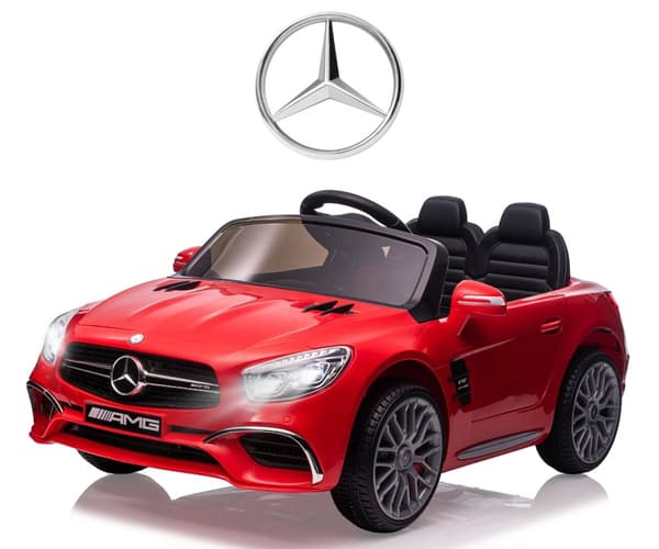 Milly Mally Batteridrevet køretøj Mercedes-Benz SL65 AMG Rød