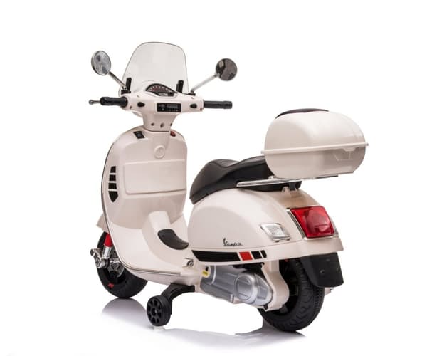 Milly Mally Vespa GTS Super White batteridrivet fordon