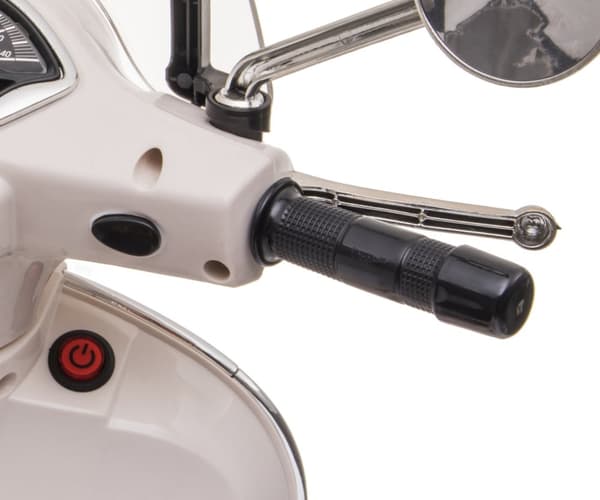 Milly Mally Vespa GTS Super White batteridrivet fordon