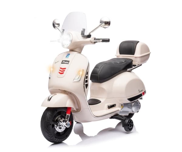 Milly Mally Vespa GTS Super White akkukäyttöinen ajoneuvo