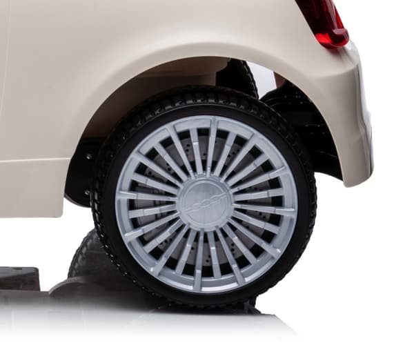 Milly Mally Fiat 500e Vit batteridrivet fordon