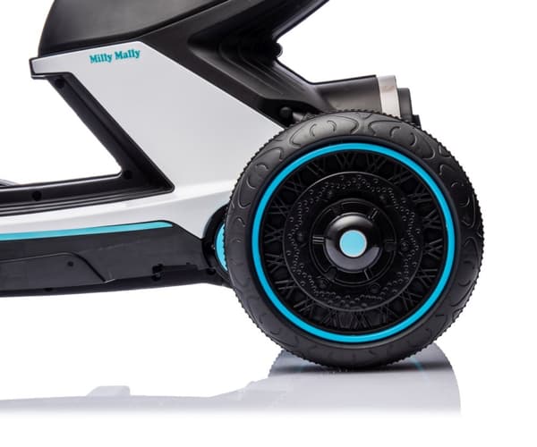 Milly Mally Batteridrevet køretøj City White scooter