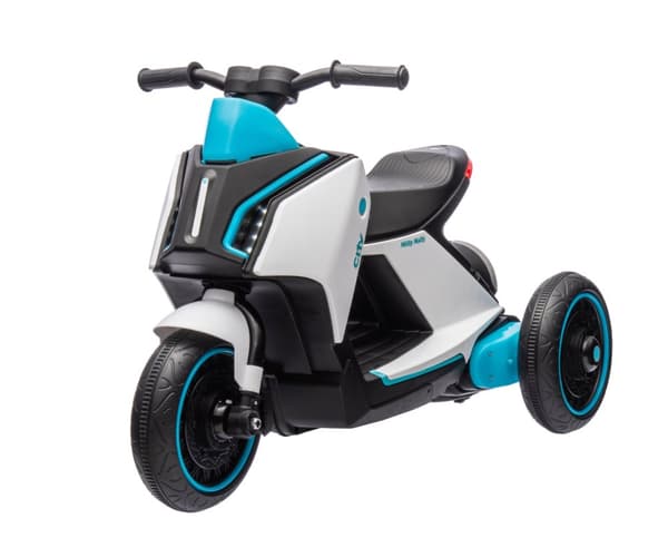 Milly Mally Batteridrevet køretøj City White scooter