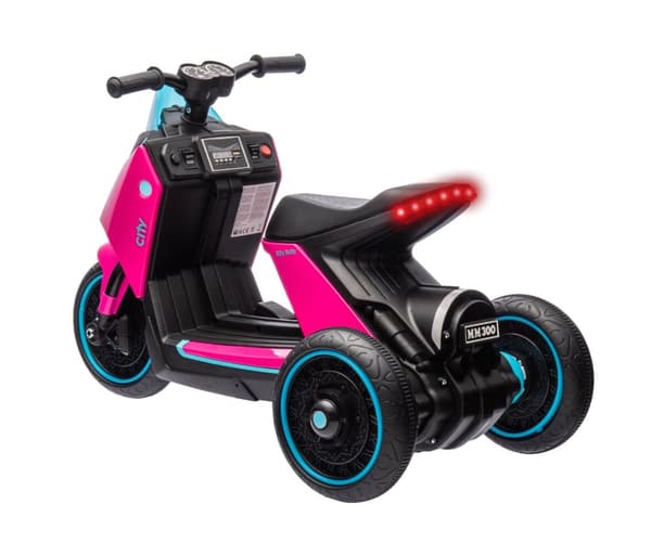 Milly Mally Batteridrevet køretøj City Pink scooter