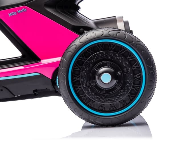 Milly Mally Batteridrevet køretøj City Pink scooter