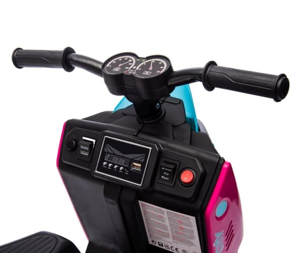 Milly Mally Batteridrevet køretøj City Pink scooter