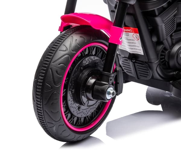 Milly Mally Akkukäyttöinen ajoneuvo Eagle Pink -moottoripyörä