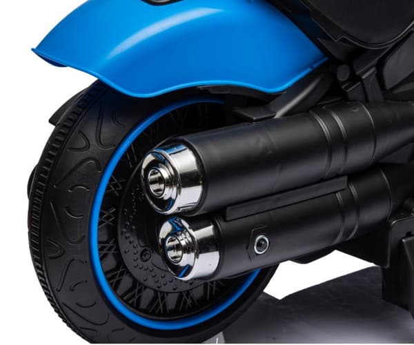 Milly Mally Batteridrivet fordon Eagle Blue motorcykel