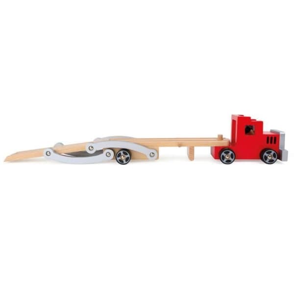 Biltransport lastbil - SMALL FOOT DESIGN - Lastad lastbil - Pojke - Flerfärgad - Barn