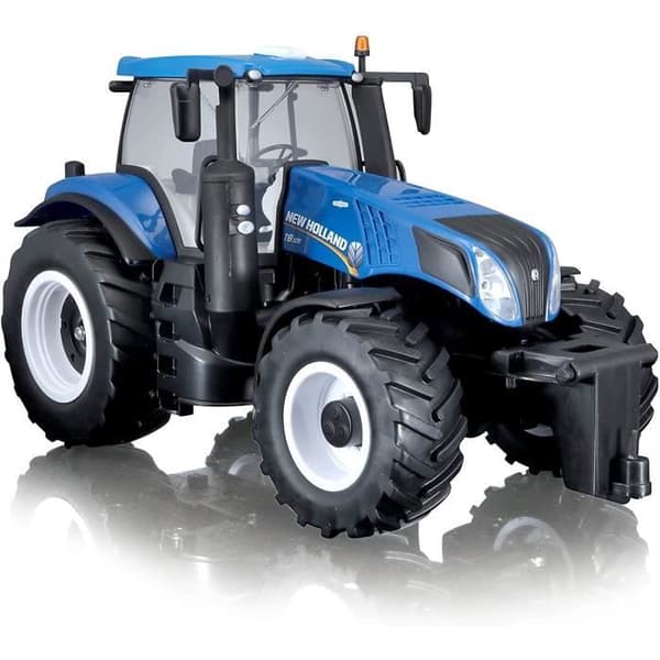 RC fordonstraktor - Maisto Tech R/C - New Holland T8.435 - Skala 1:16 - Färg blå - 24 GHz
