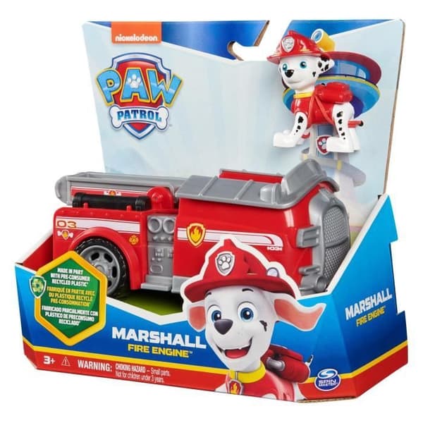 SPIN MASTER VEHICLE + MARCUS FIGURINE Paw Patrol