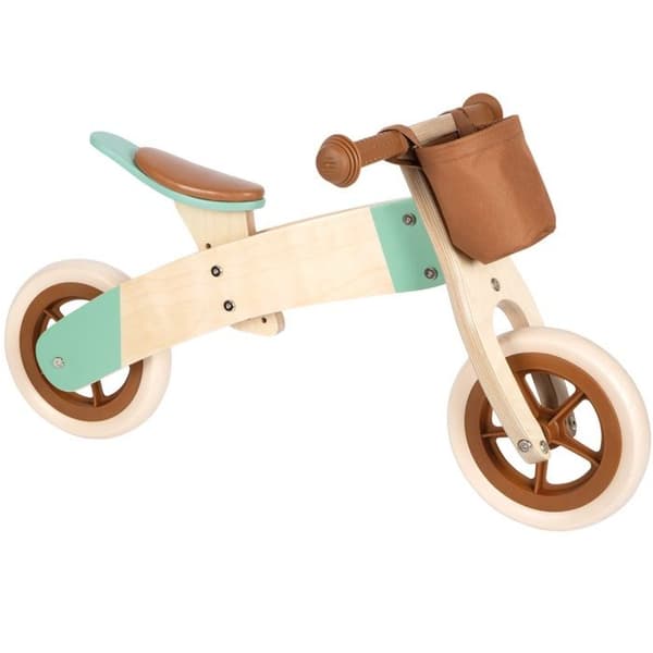 Small foot company - Balanscykel Trehjuling 2 i 1 Maxi Caramel brown - LEGLER