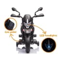 Miniatyrbild 3 av 6: Elcykel Barn - Aprilia Dorsoduro 900 Mini - 6V - 1 till 3 år - Röd