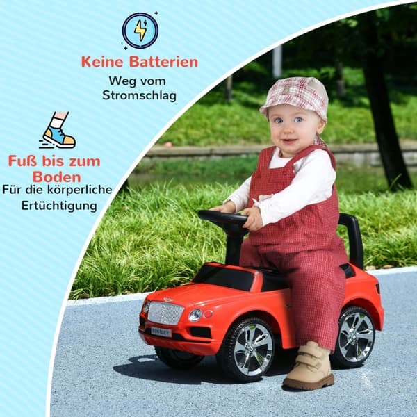 Rootz Bentley Bentayga åkbil - Barnbil - Småbarnsfordon - Interaktiv lek - 67 cm x 29 cm x 39 cm